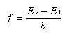 Atomic Oscillator Equation