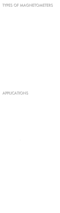 Types of Magnetometers
Magnetometers Principles
Bell-Bloom Magnetometer
Photonic Magnetometer
Flux Concentrators
SERF magnetometer
Differential Magnetometer
Mx Magnetometer
CPT Magnetometer
Applications
Nuclear Magnetic Resonance
Biomedicine
Geomagnetism
Publications
Contact