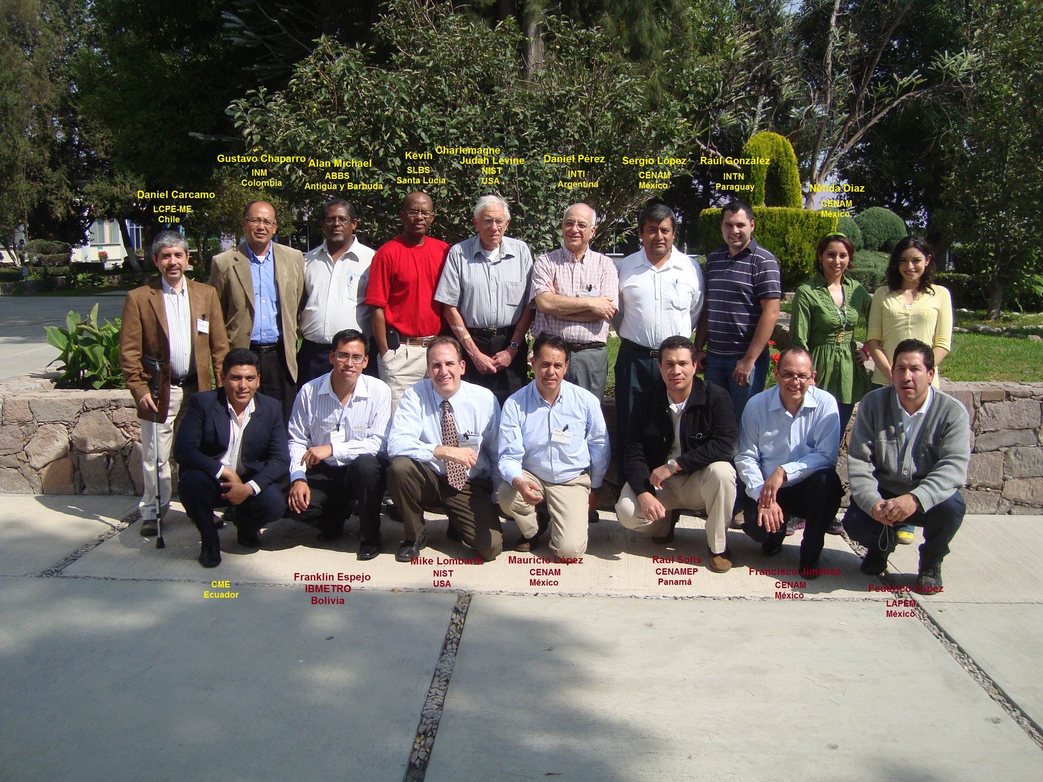 Attendees of October 2012 SIM meeting in Mexico