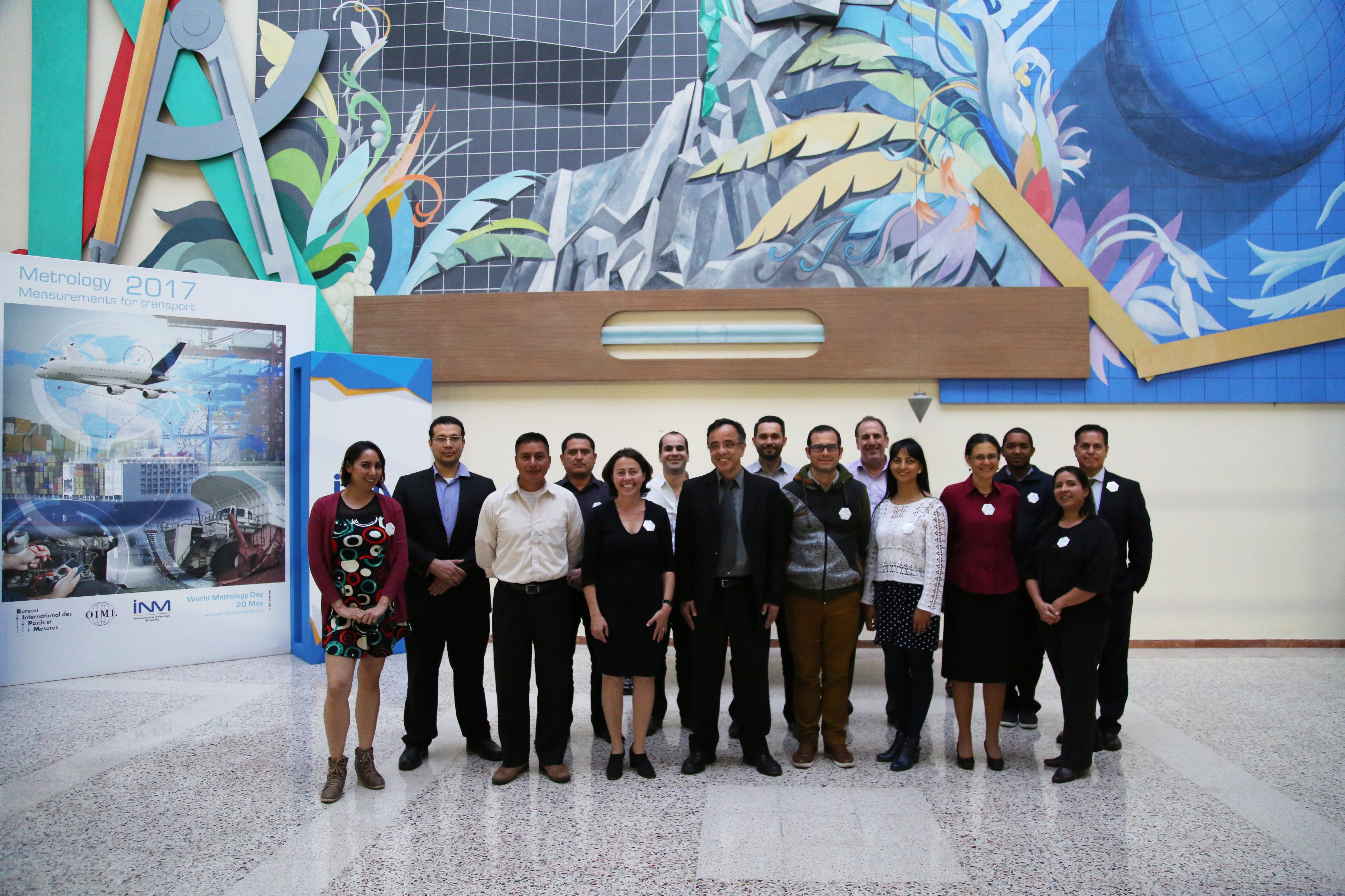 Attendees of October 2017 SIM meeting in Colombia